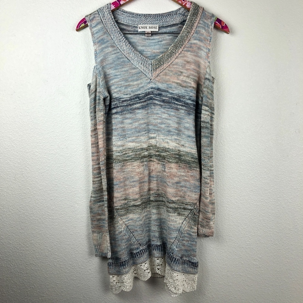 Knox Rose cold shoulder sweater size XS // 0388